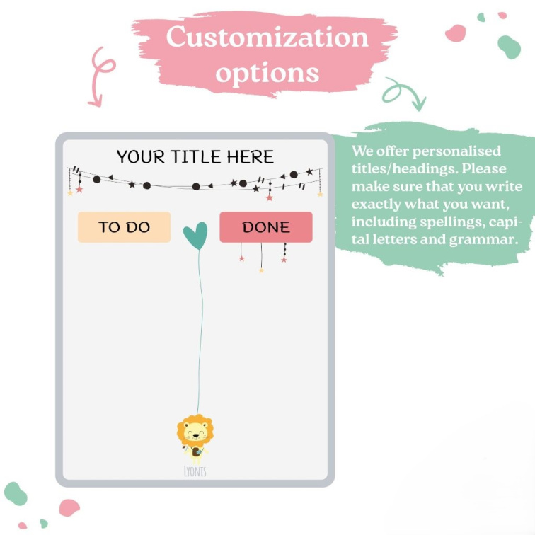My To-Do Board - I Can Do It Myself!