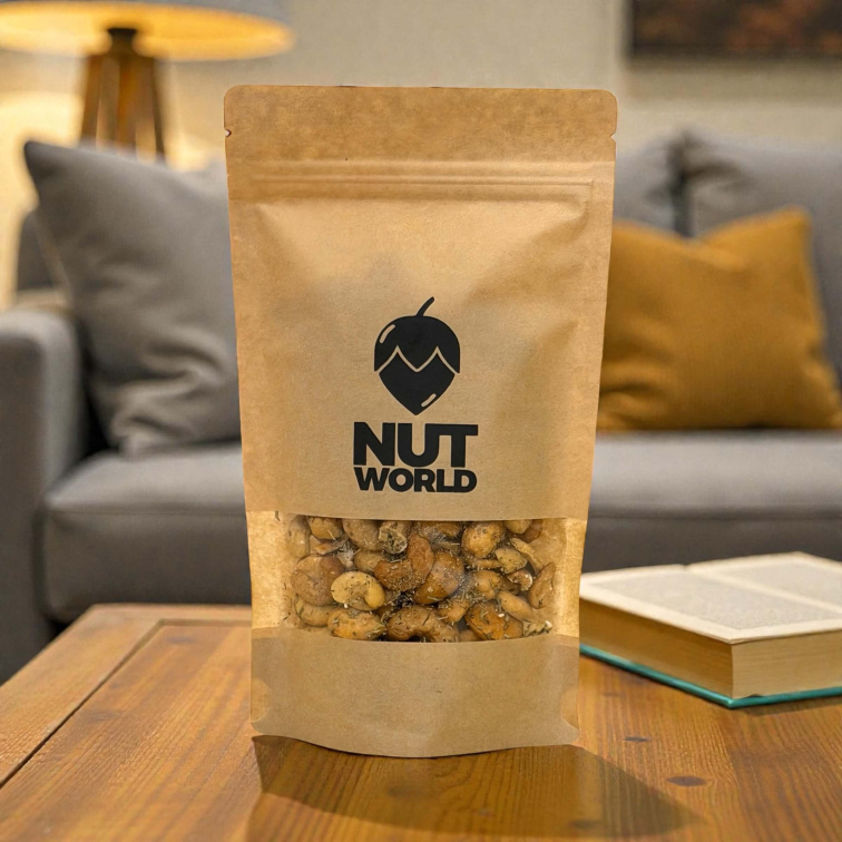 Pražené kešu s jemnými bylinkami