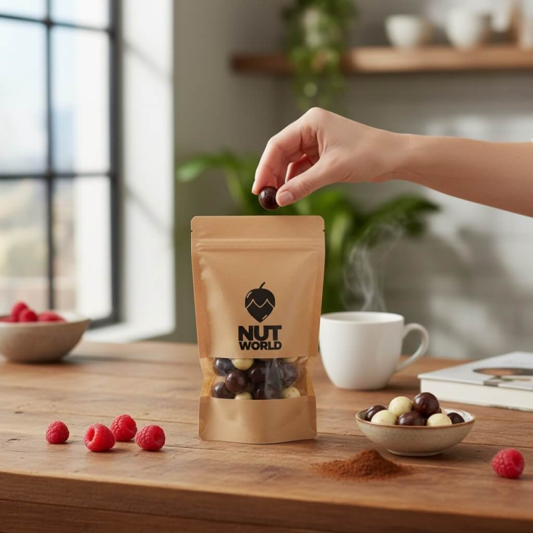 Darčeková kazetka Mandle údené 50g - PRE OTECKA