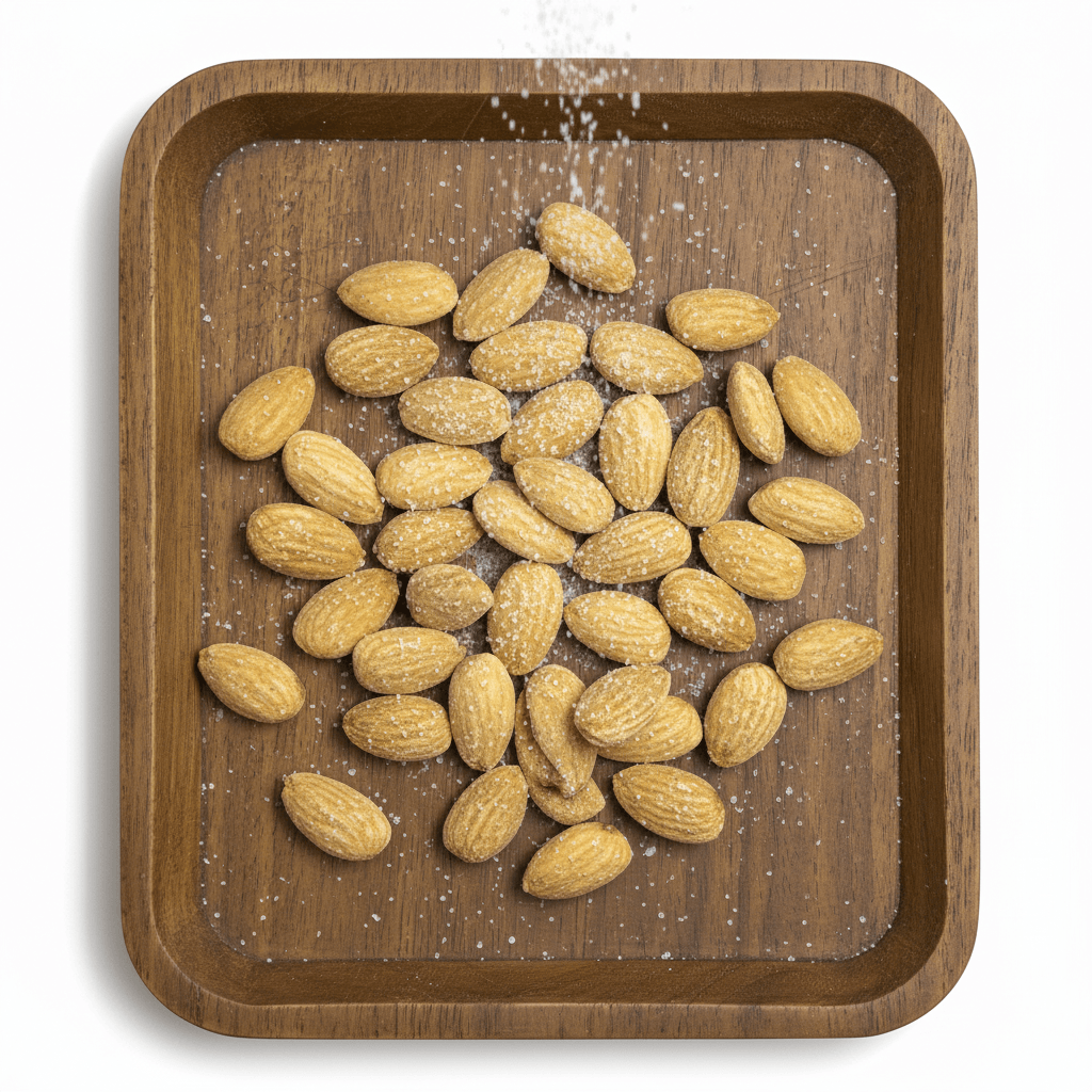 Mandle lúpané pražené solené JUMBO