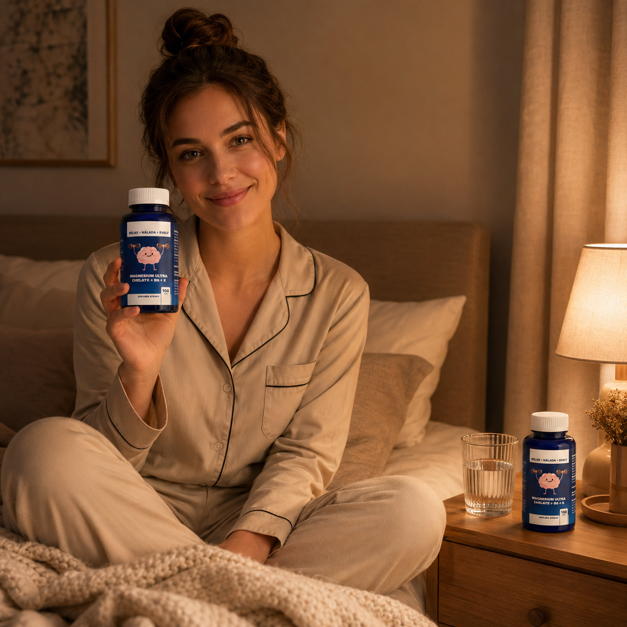 MAGNESIUM ULTRA CHELATE + B6 + K - Podpora energie a nervů