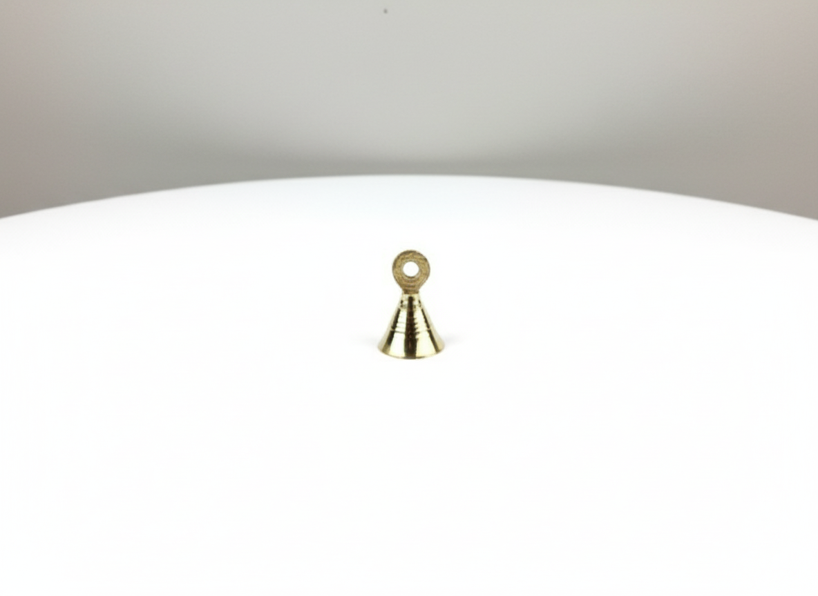 Čínský zvonek z mosazi - Tradiční design