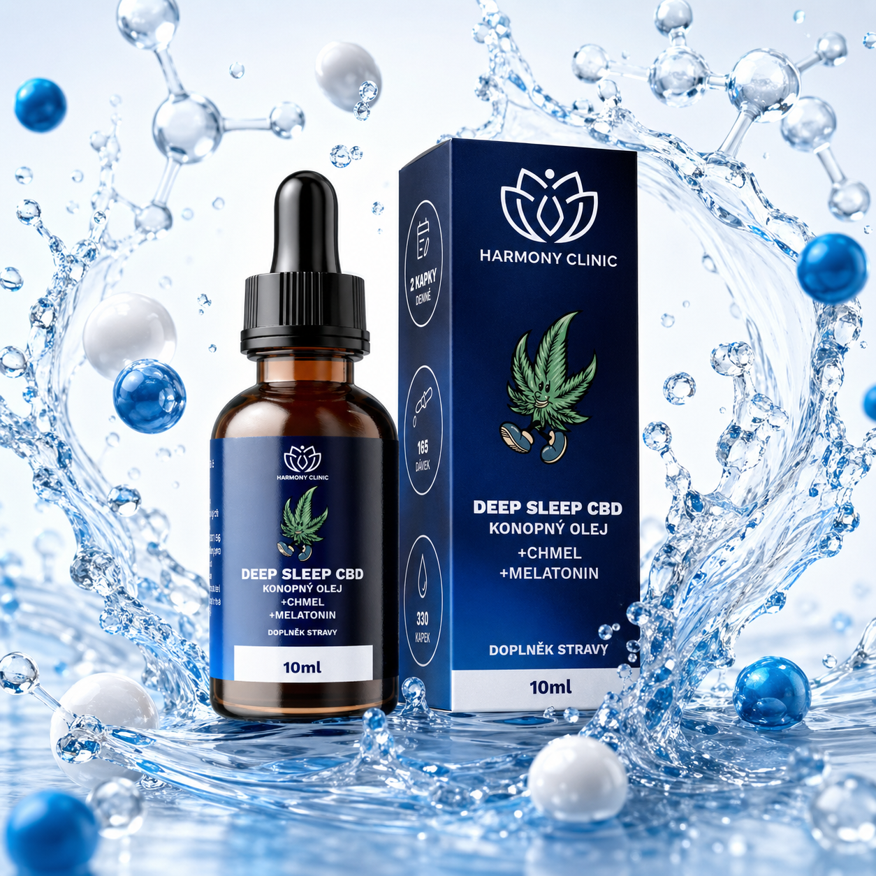 DEEP SLEEP CBD - Kapky pro klidný spánek 10ml