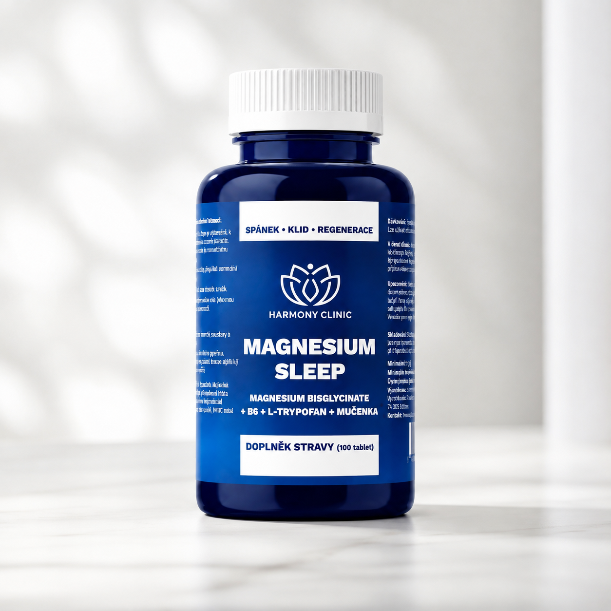 Hořčík s L-tryptofanem a mučenkou pro večerní relaxaci – MAGNESIUM SLEEP – 100 kapslí