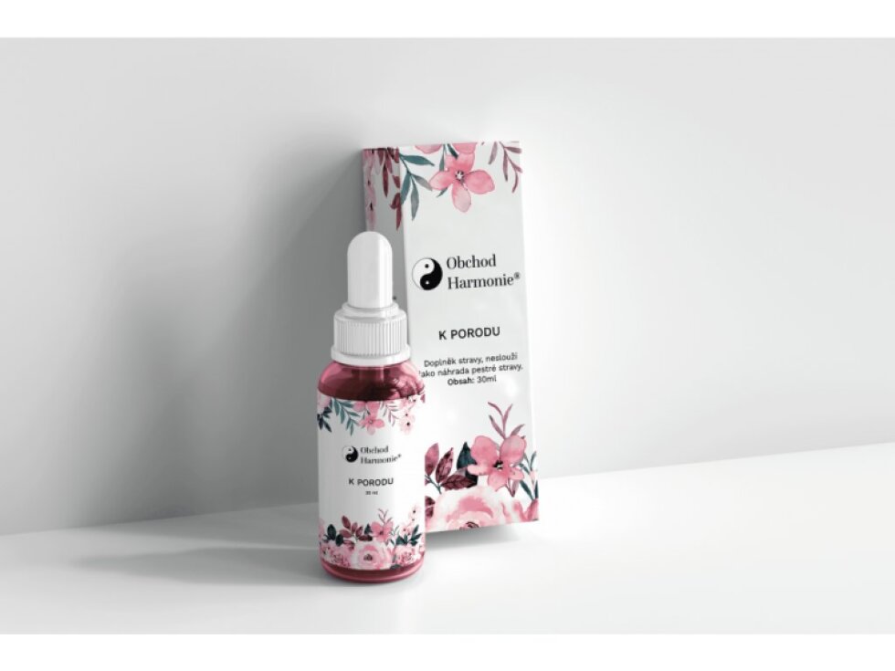 Směs - K porodu: Přírodní podpora pro hladší porod