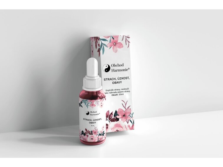 Směs strach, úzkost a obavy - Přírodní úleva 30 ml