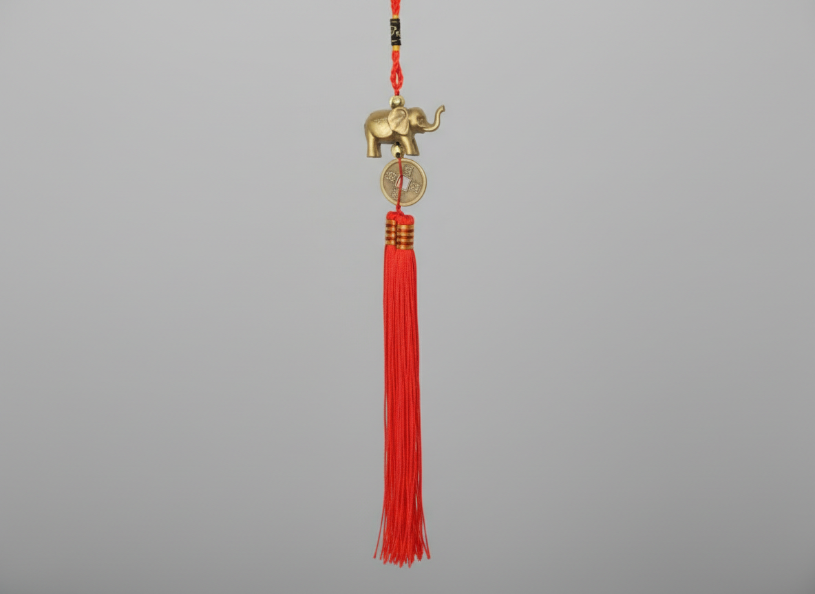 Ochranný čínský ověs se slonem