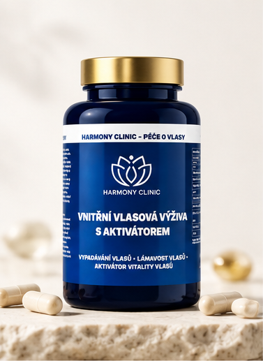 Vnitřní vlasová výživa s biotinem, zinkem a aminokyselinami – VNITŘNÍ VLASOVÁ VÝŽIVA S AKTIVÁTOREM – 30 tobolek