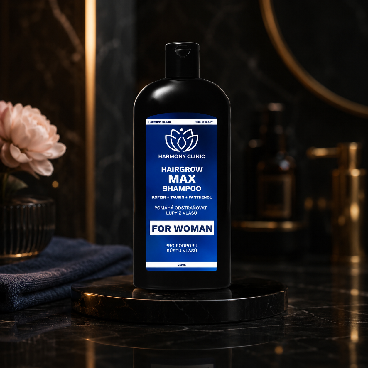 HAIRGROW MAX SHAMPOO pro ženy - Růst a síla vlasů 250ml
