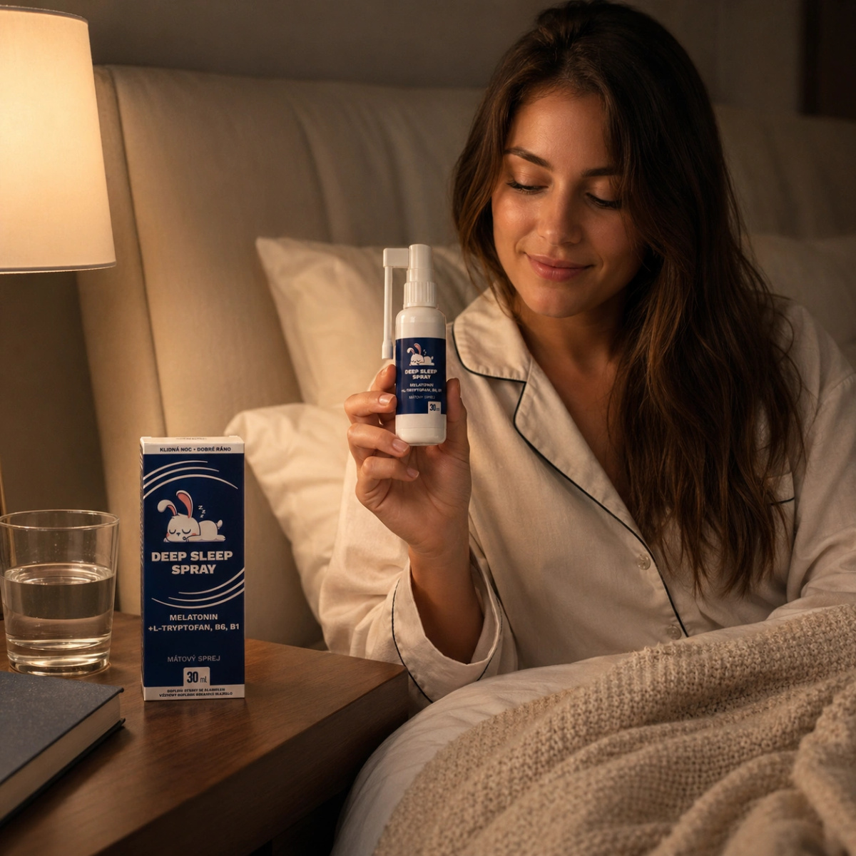 DEEP SLEEP SPRAY - Sprej s melatoninem pro klidný spánek, 30ml