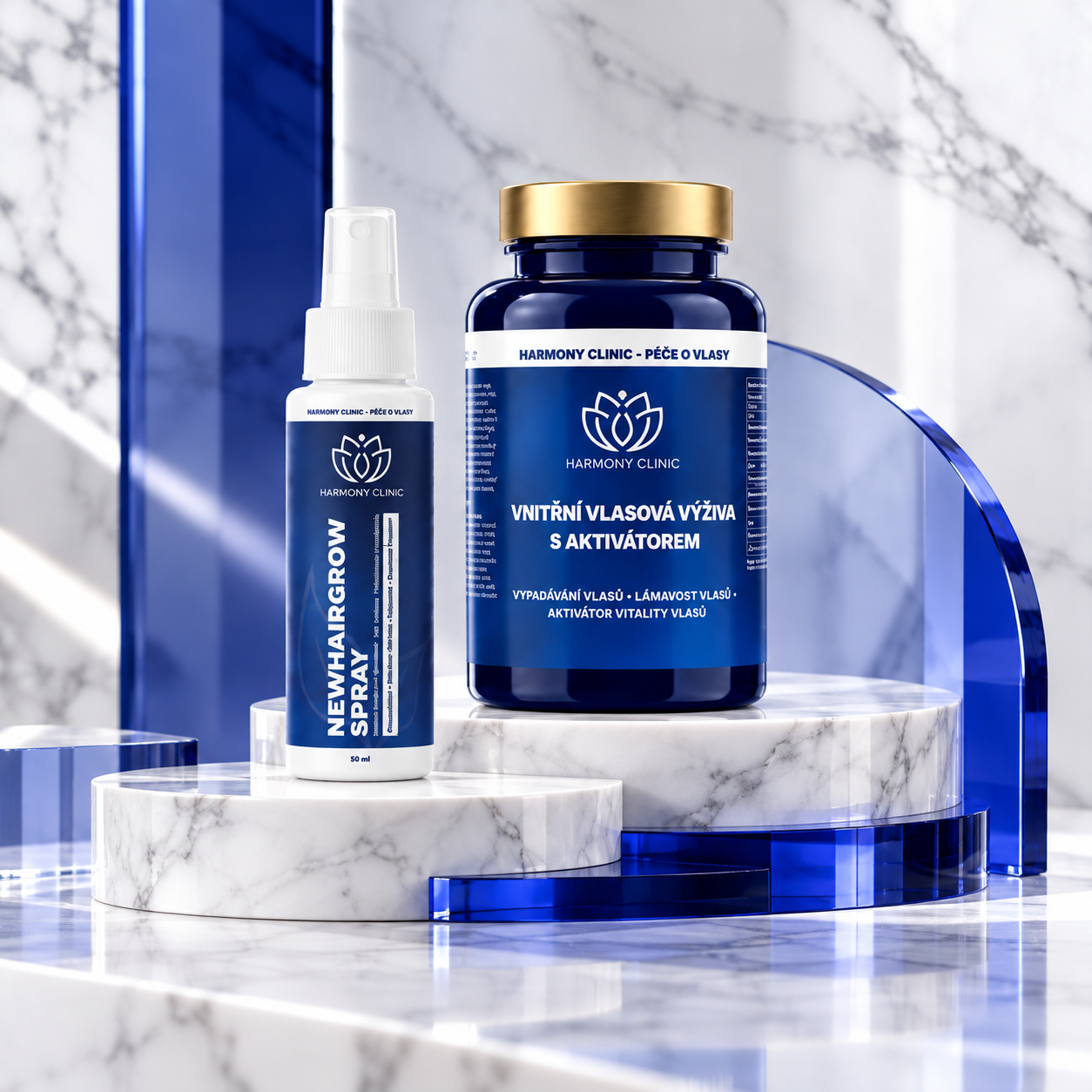 Výhodný balíček VLASOVÉ HNOJIVO - KERATIN RENEW PLUS & RENOHAIR MAX