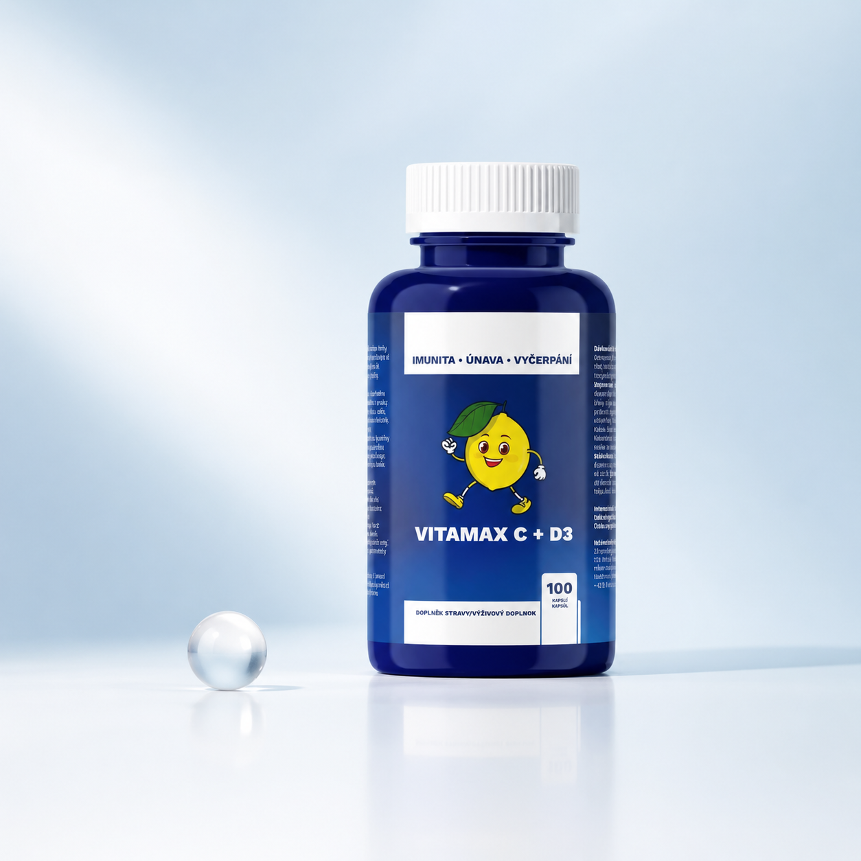 VITAMAX C + D3 - Podpora imunity a vitality, 100 tablet