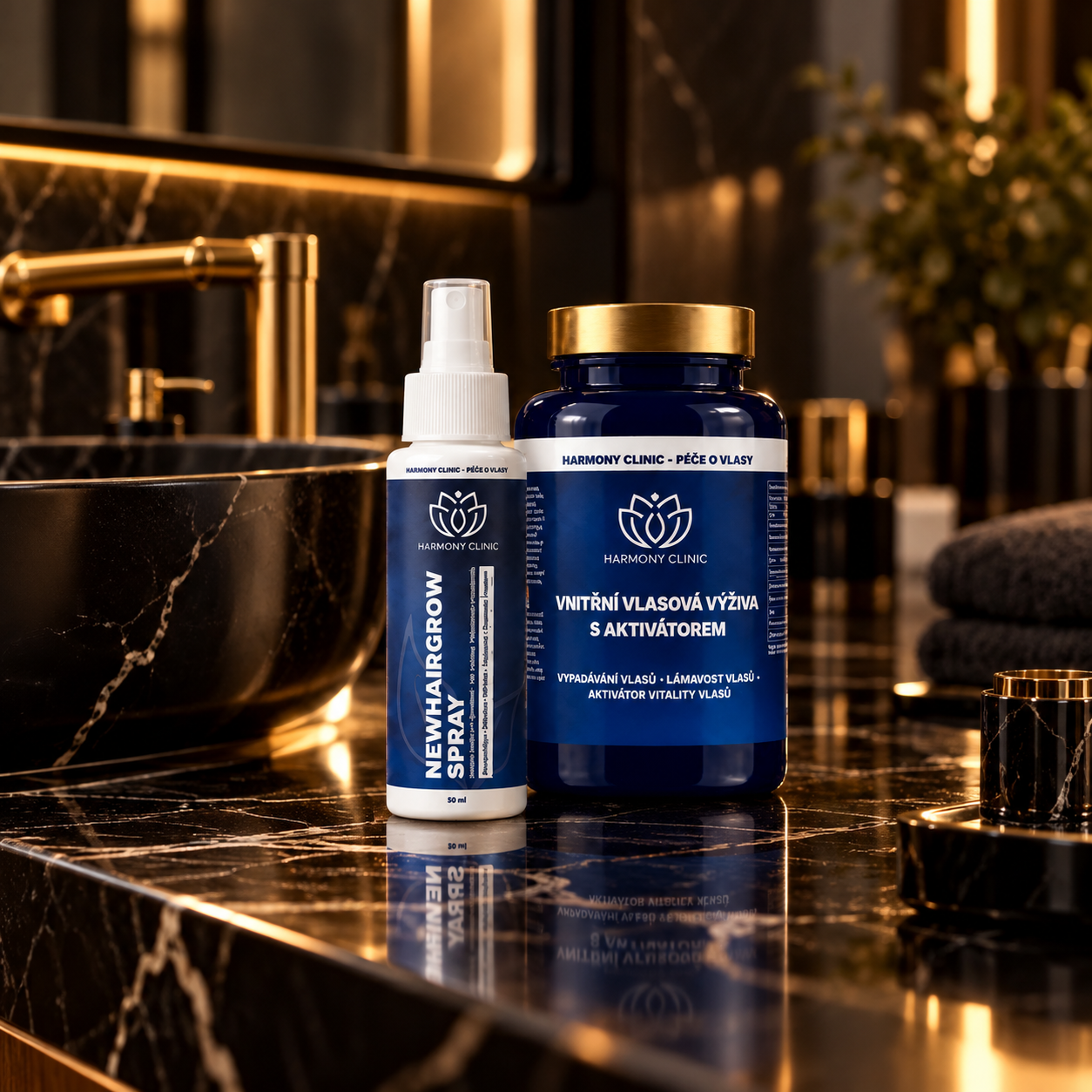Výhodný balíček VLASOVÉ HNOJIVO - KERATIN RENEW PLUS & RENOHAIR MAX