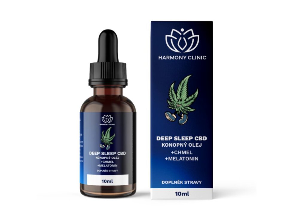 DEEP SLEEP CBD - Kapky pro klidný spánek 10ml