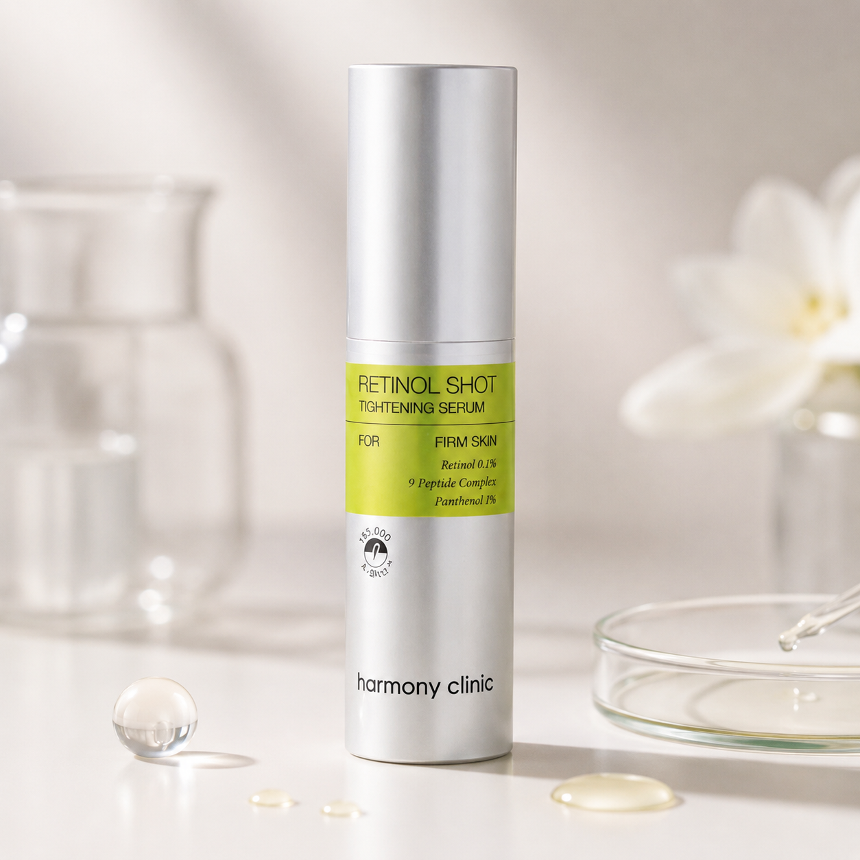 H-Clinic - revitalizační mikrojehličkové sérum se spikulemi a retinolem - 30ml