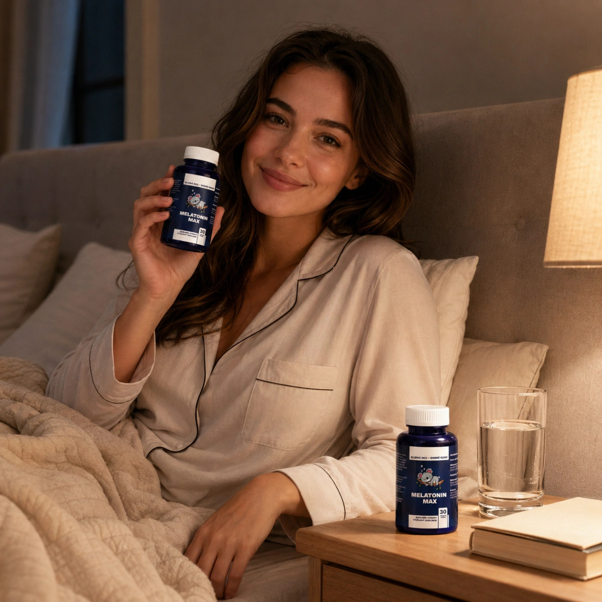 MELATONIN MAX - silný melatonin pro rychlé usínání - 30 Tablet