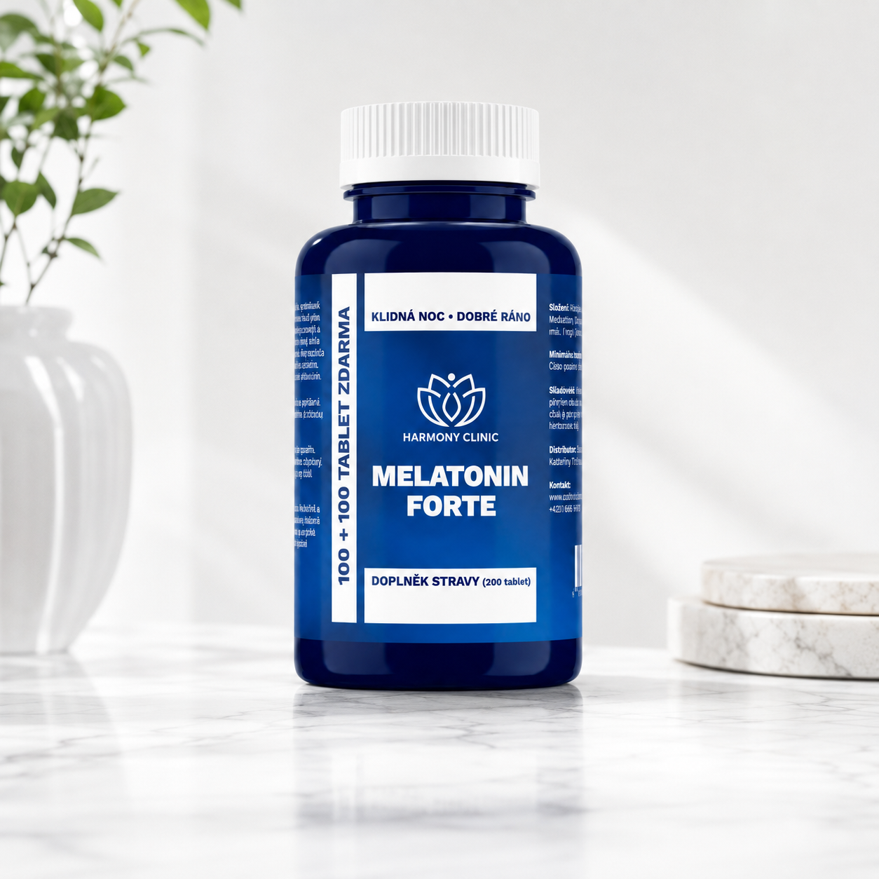Melatonin pro večerní rutinu – MELATONIN FORTE – 200 tablet