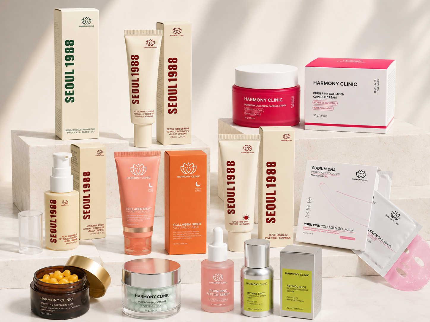 Čistíci pěna na obličej - Pine Cica 1% - 150ml - H-Clinic