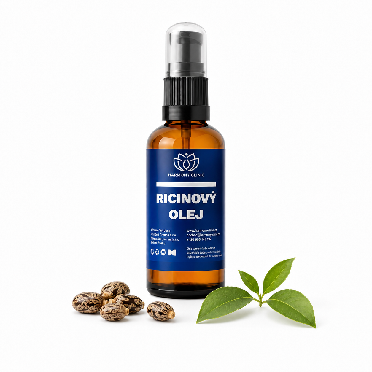 RICINOVÝ OLEJ - Lisovaný za studena - 50ml