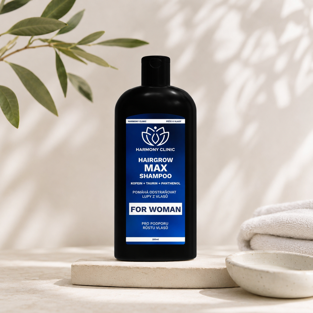 HAIRGROW MAX SHAMPOO pro ženy - Růst a síla vlasů 250ml