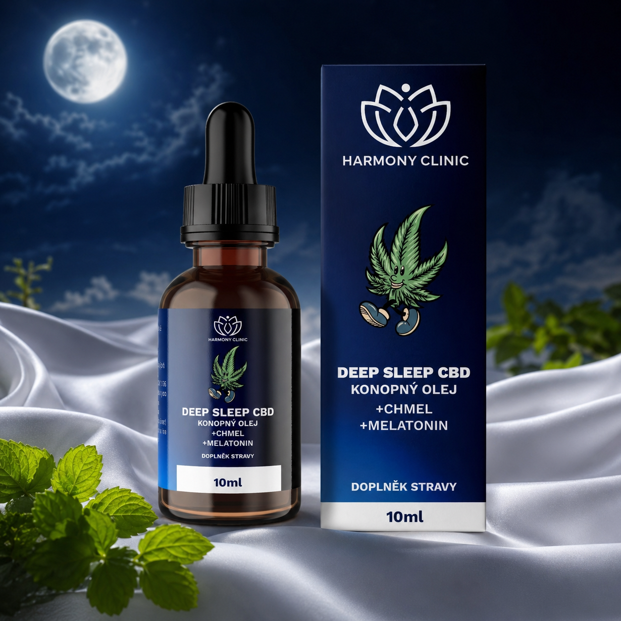DEEP SLEEP CBD - Kapky pro klidný spánek 10ml