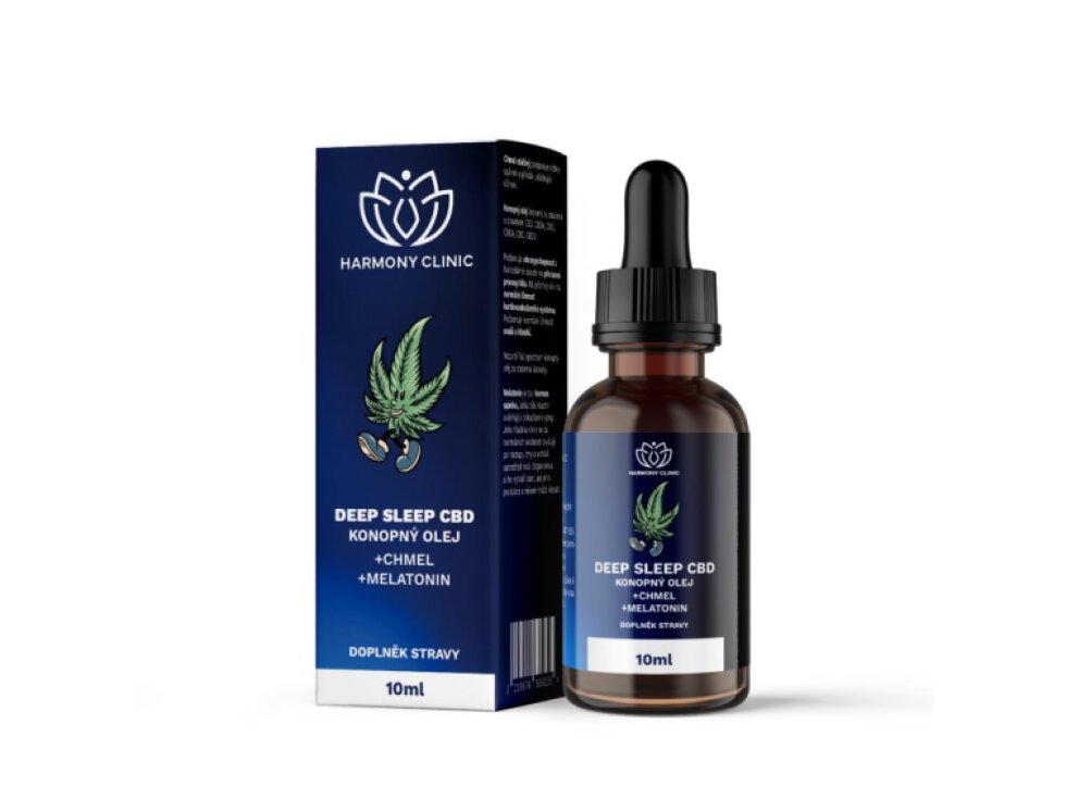 DEEP SLEEP CBD - Kapky pro klidný spánek 10ml