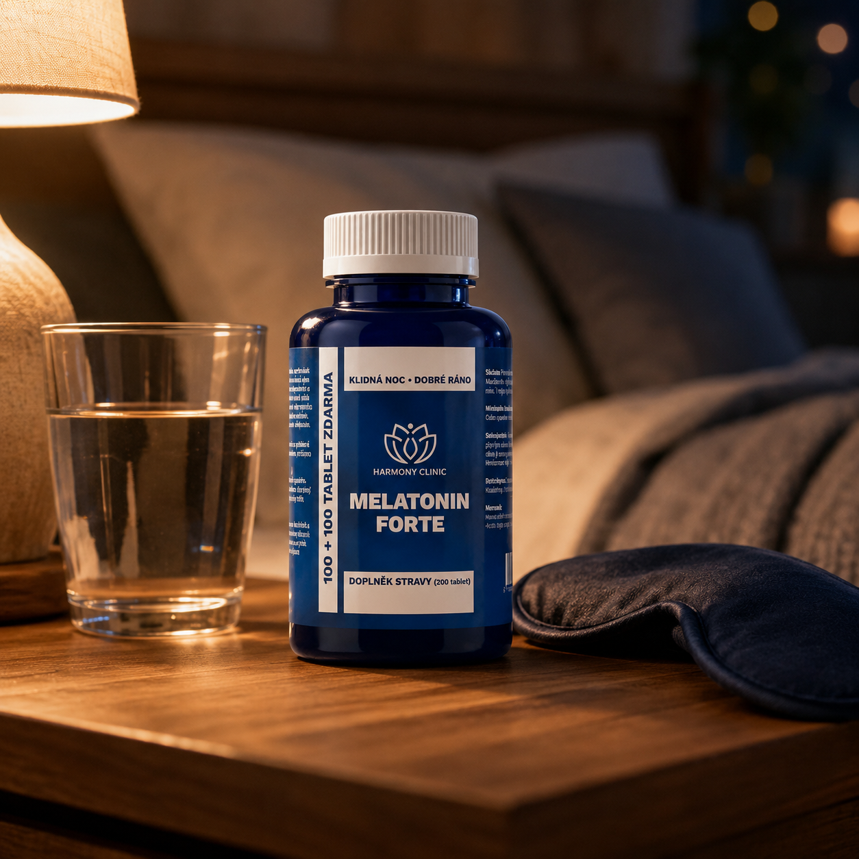Melatonin pro večerní rutinu – MELATONIN FORTE – 200 tablet