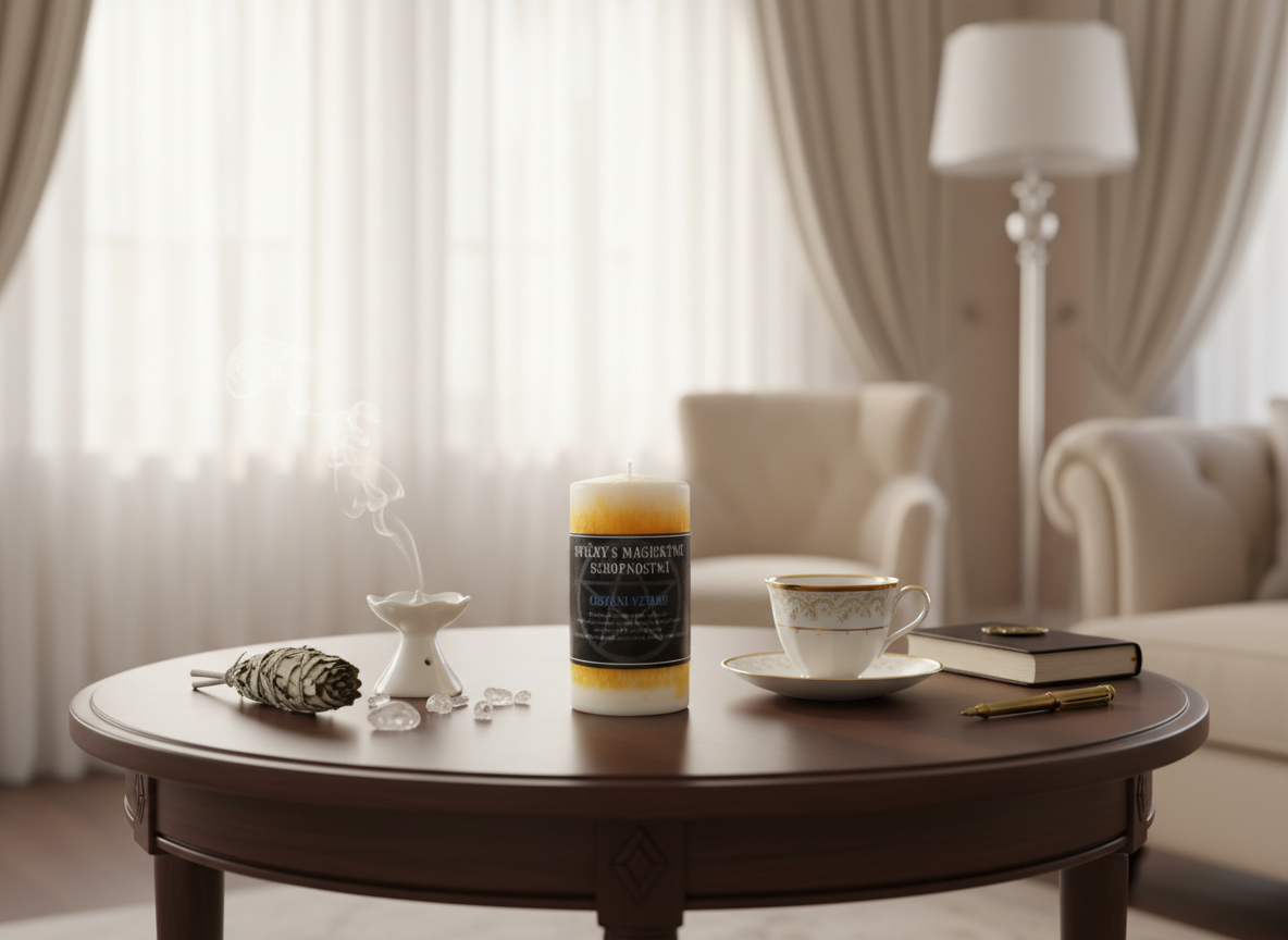 Svíce Čištění vztahu 10,5 x 6 cm - Harmonizace a klid