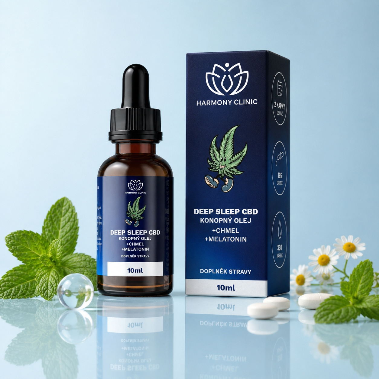 DEEP SLEEP CBD - Kapky pro klidný spánek 10ml
