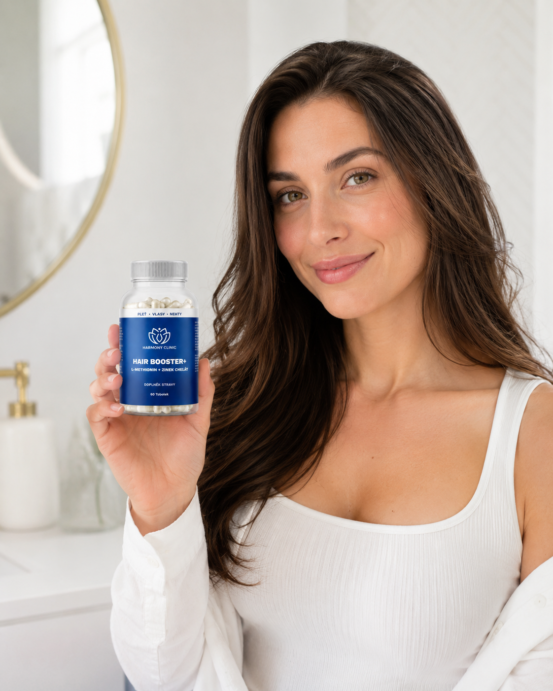 HAIR BOOSTER+ - L-methonin & Zinek Chelát - 60 Tobolek
