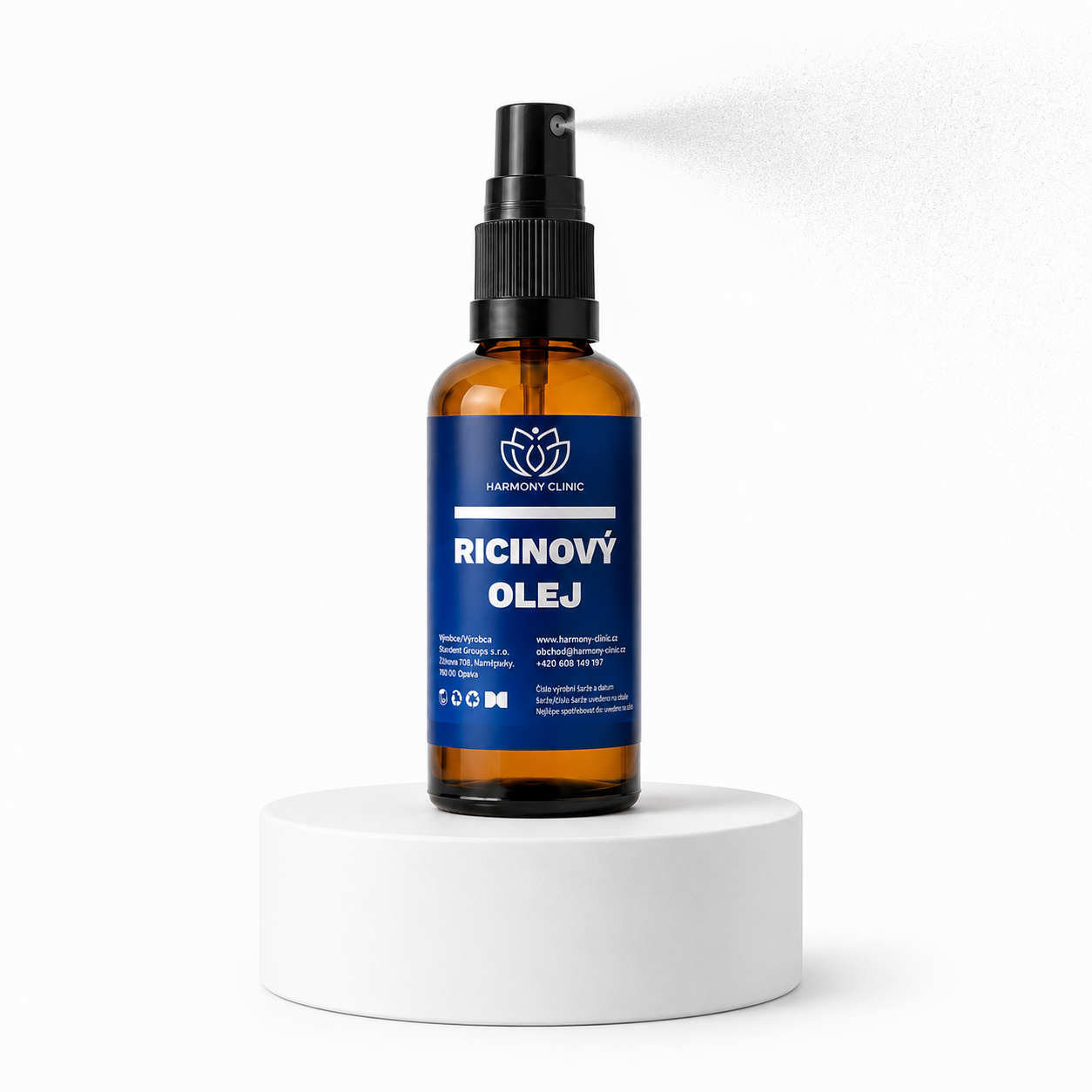 RICINOVÝ OLEJ - Lisovaný za studena - 50ml