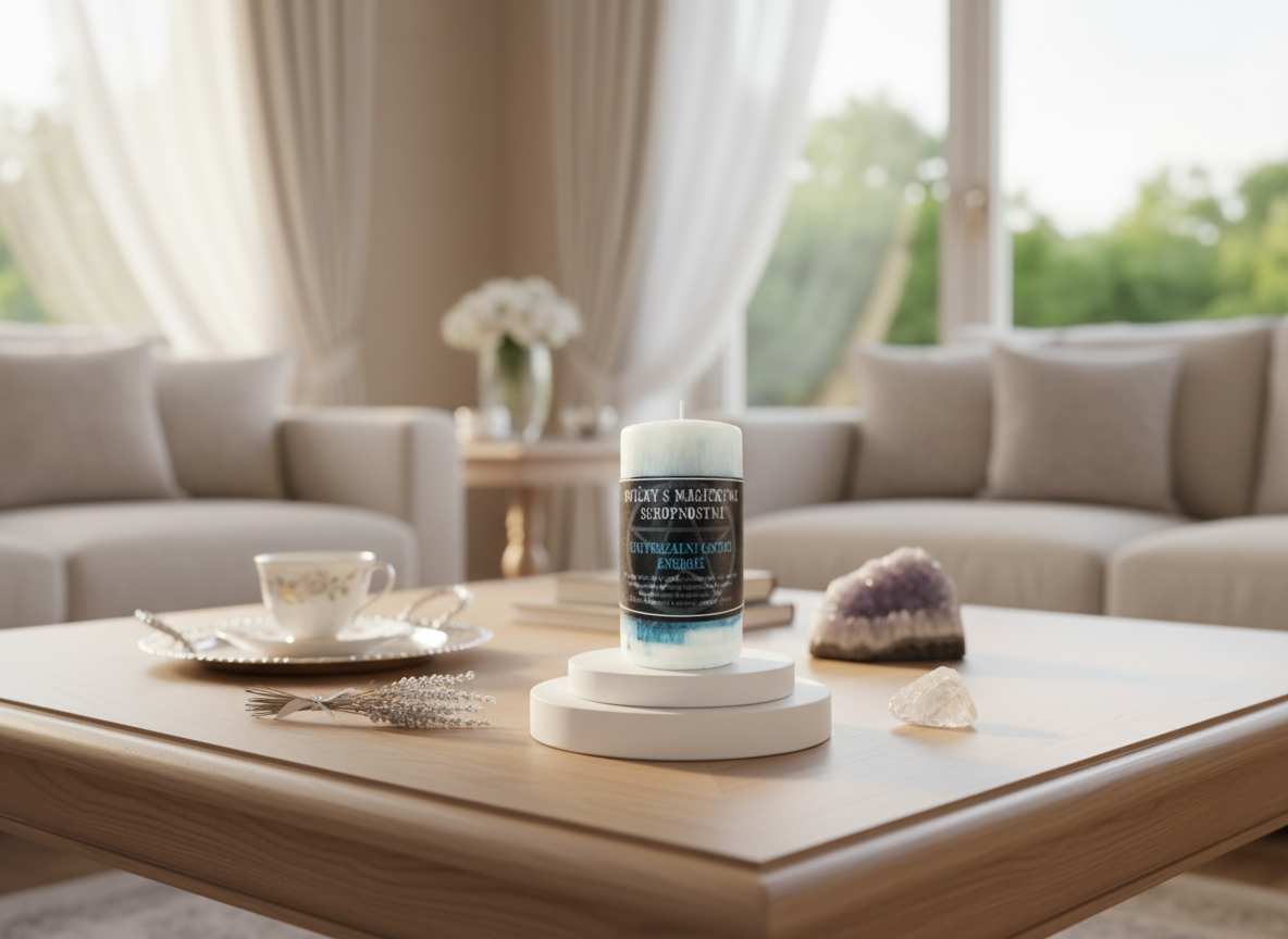 Svíce Univerzální čistící energie 10,5 x 6 cm - Magická síla