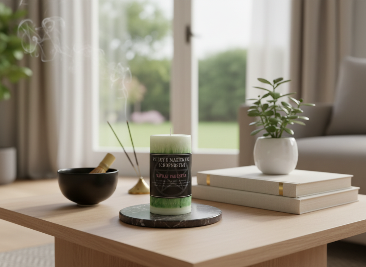 Svíce Návrat partnera 10,5 x 6 cm - Obnova lásky