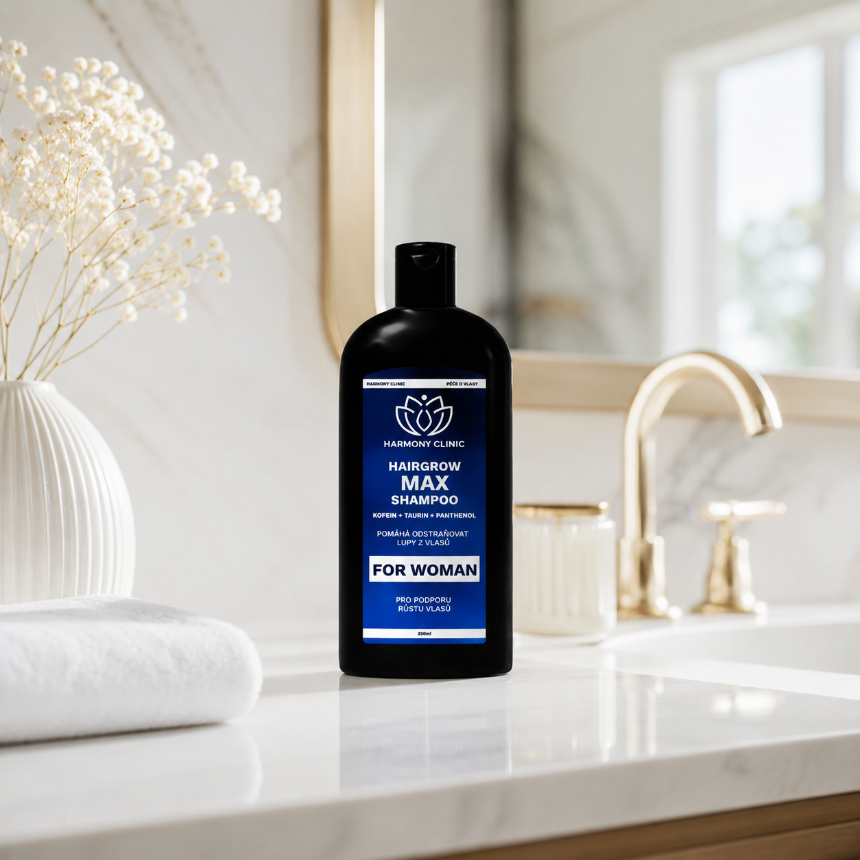HAIRGROW MAX SHAMPOO pro ženy - Růst a síla vlasů 250ml
