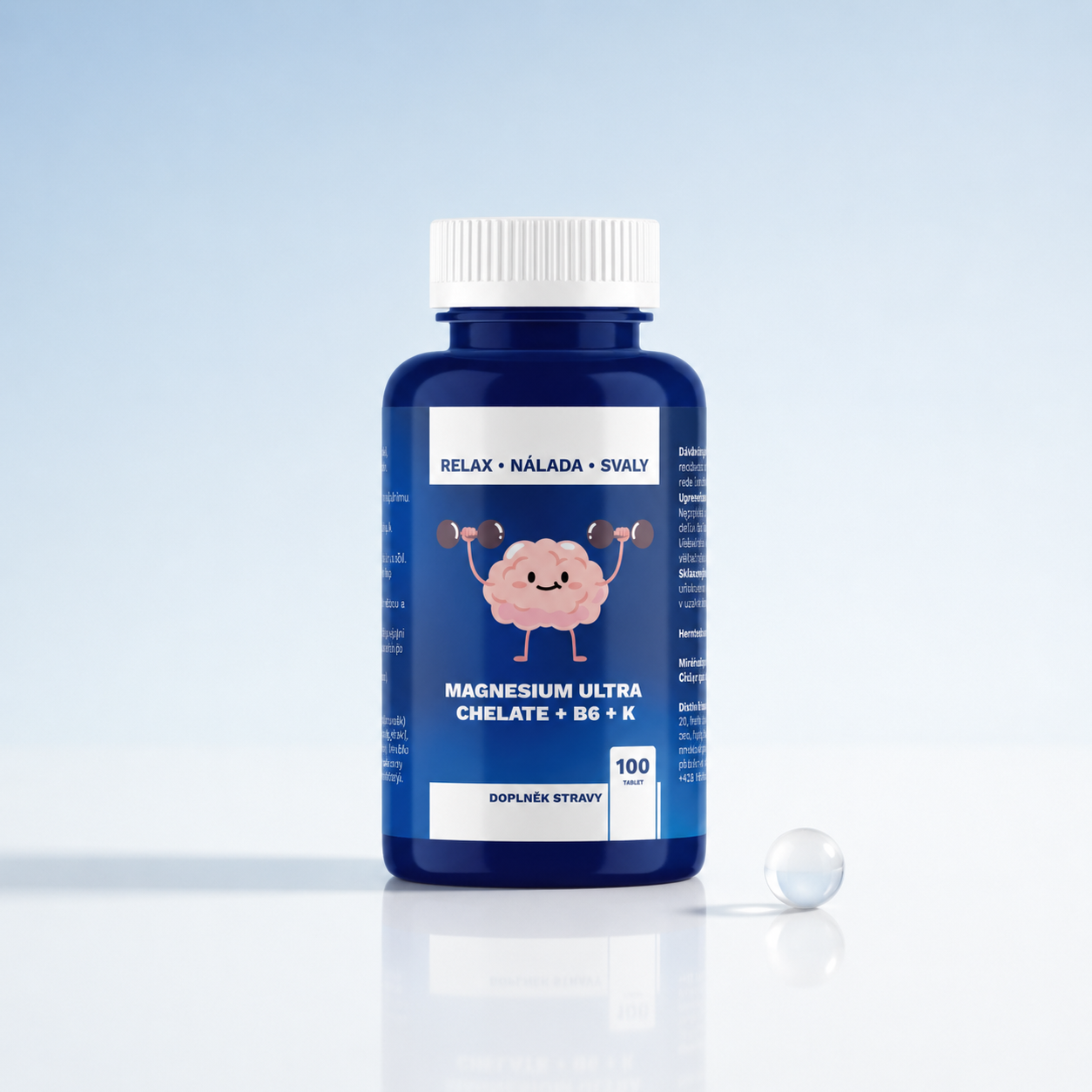 MAGNESIUM ULTRA CHELATE + B6 + K - Podpora energie a nervů