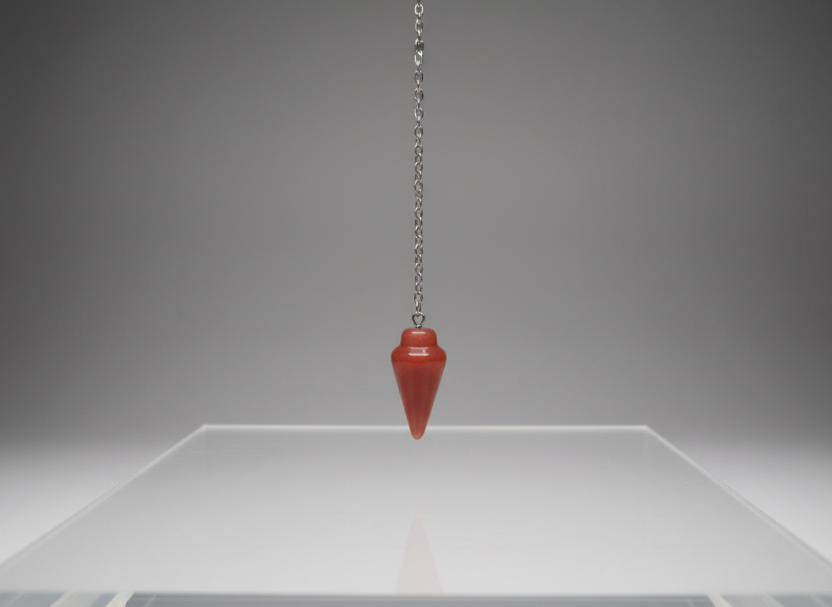 Kyvadlo z jahodového křemene - Kuželový design