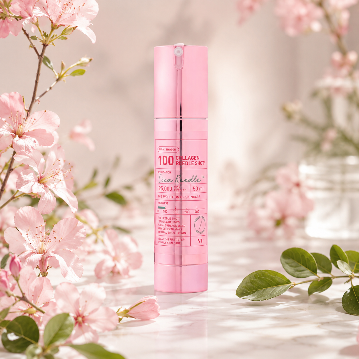 H-Clinic - Collagen Reedle shot 100 - mikrojehličkový booster se spikulemi - 50ml