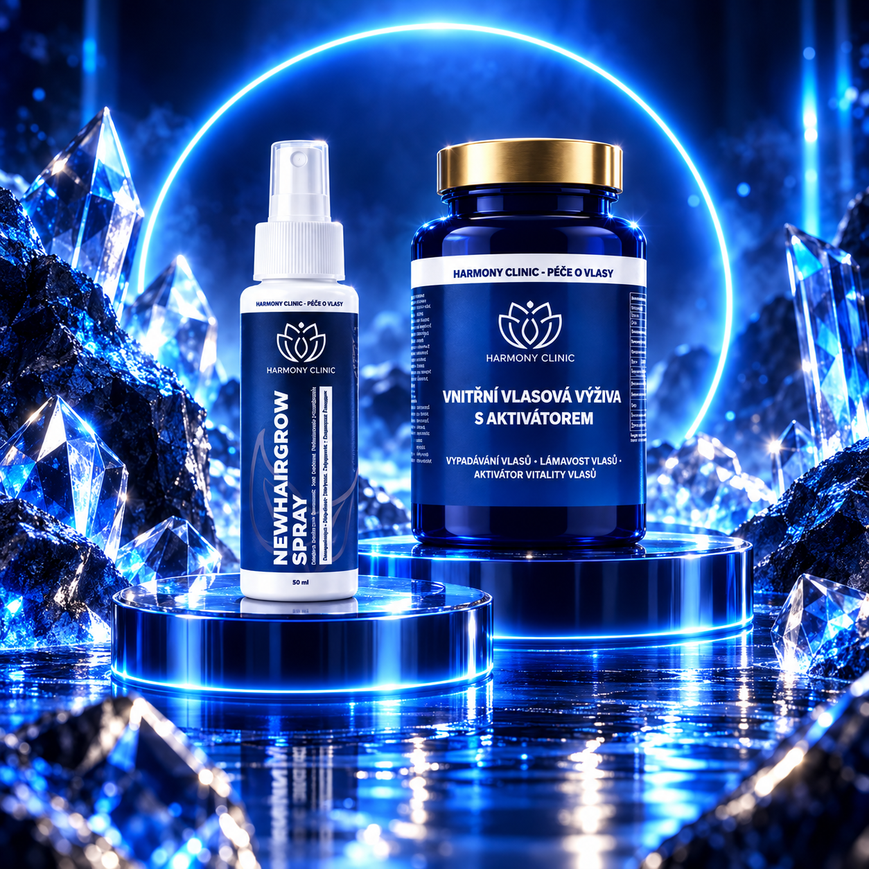 Výhodný balíček VLASOVÉ HNOJIVO - KERATIN RENEW PLUS & RENOHAIR MAX
