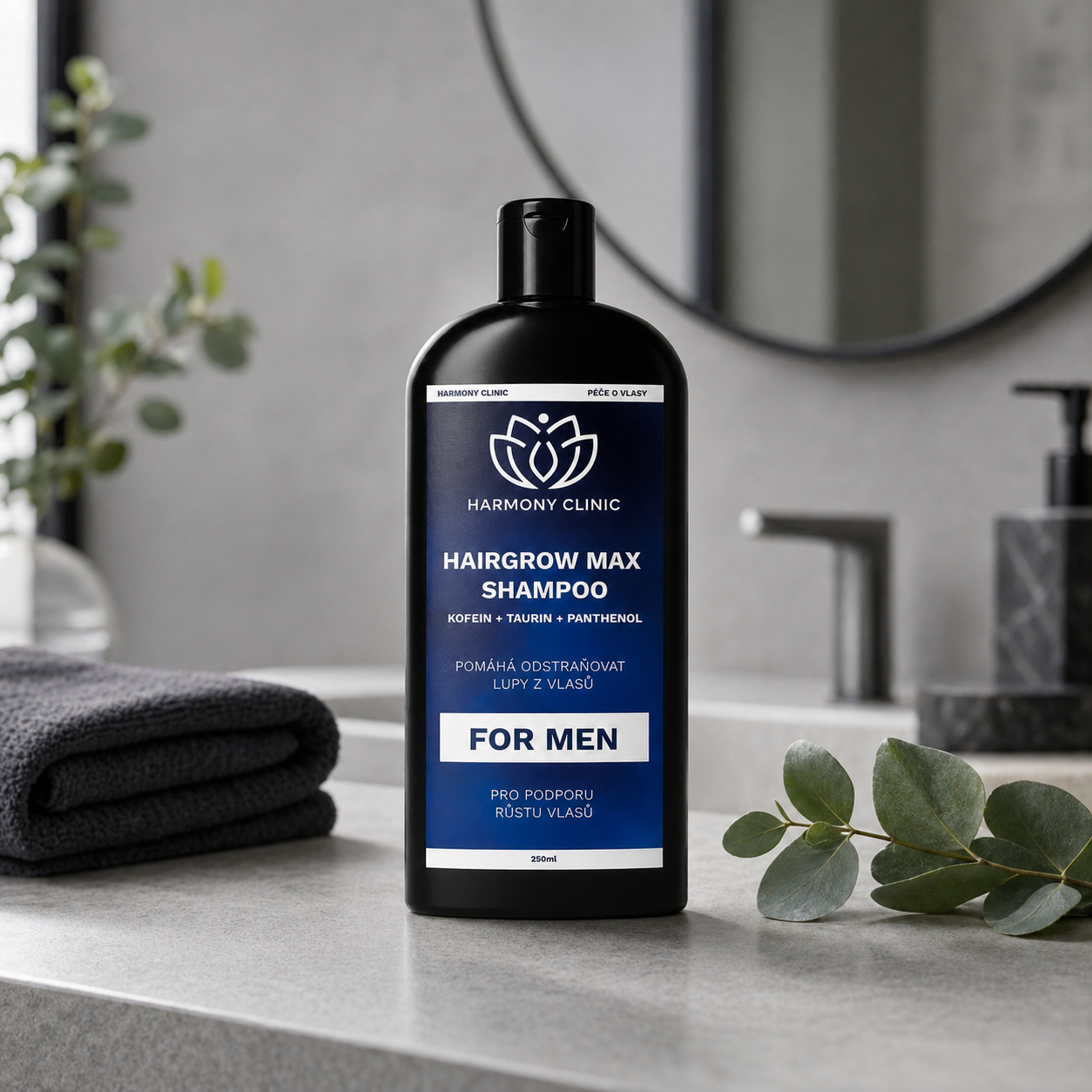 HAIRGROW MAX SHAMPOO - Růst vlasů pro muže, 250 ml
