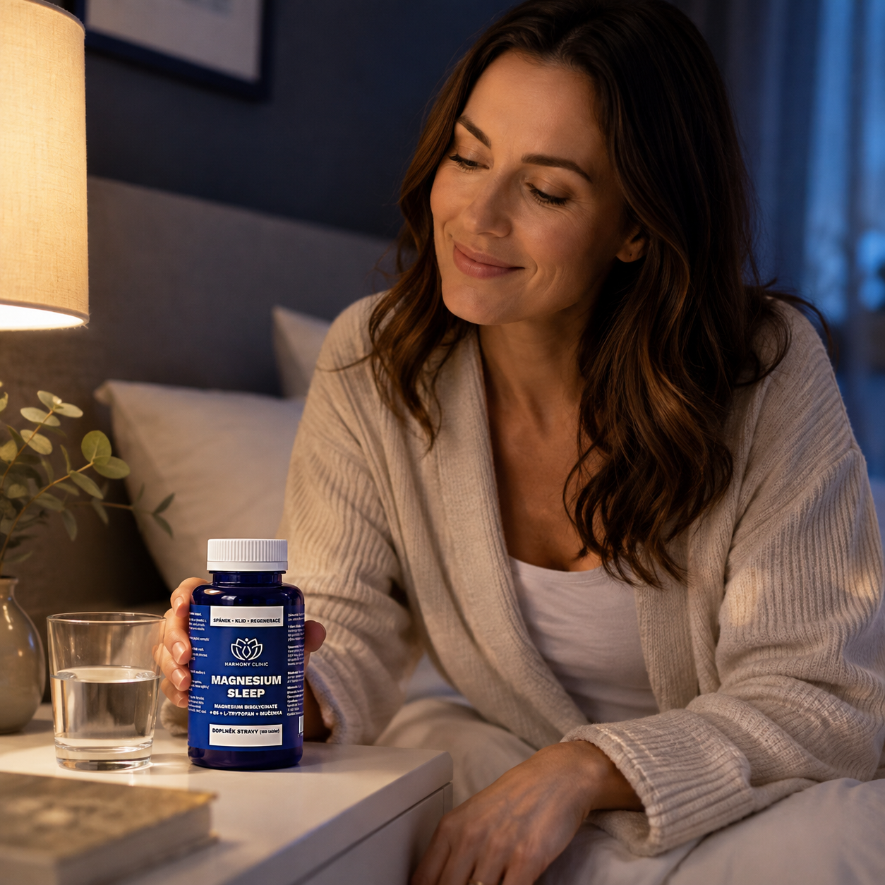 Hořčík s L-tryptofanem a mučenkou pro večerní relaxaci – MAGNESIUM SLEEP – 100 kapslí