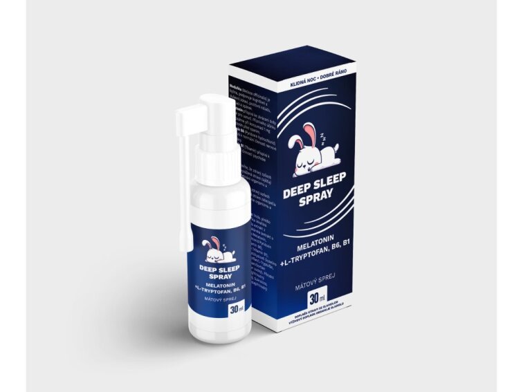 DEEP SLEEP SPRAY - Sprej s melatoninem pro klidný spánek, 30ml