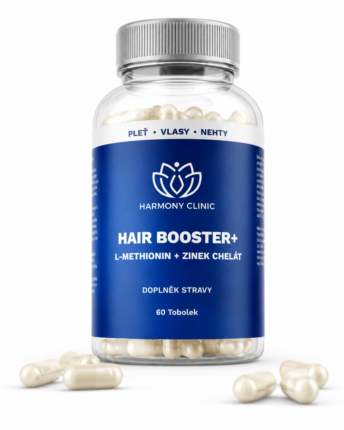 HAIR BOOSTER+ - L-methonin & Zinek Chelát - 60 Tobolek
