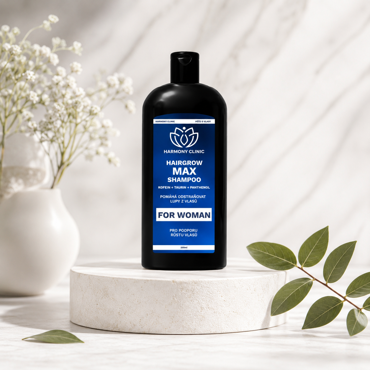 HAIRGROW MAX SHAMPOO pro ženy - Růst a síla vlasů 250ml
