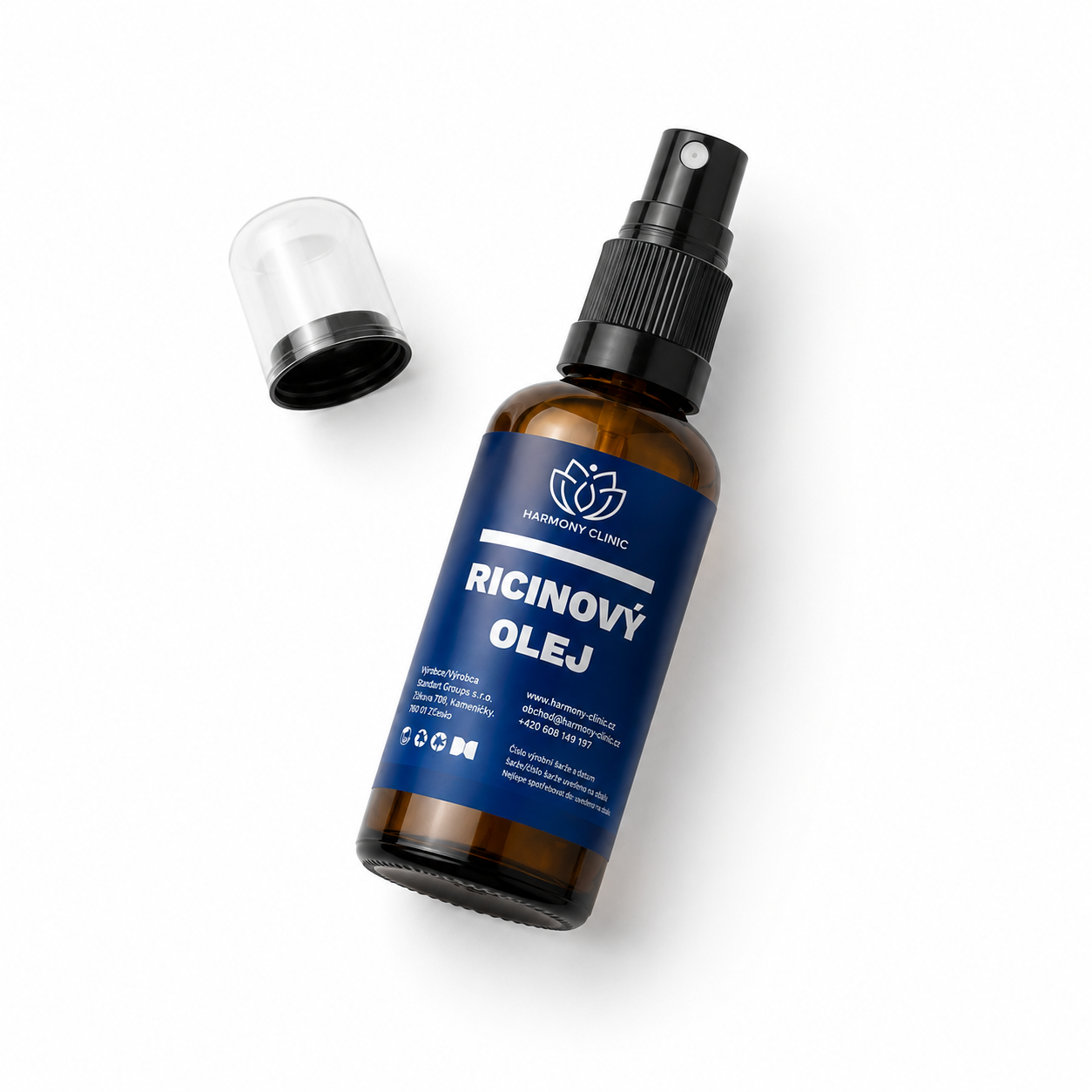RICINOVÝ OLEJ - Lisovaný za studena - 50ml