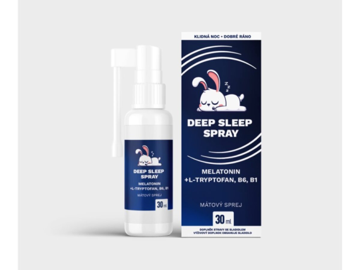 DEEP SLEEP SPRAY - Sprej s melatoninem pro klidný spánek, 30ml