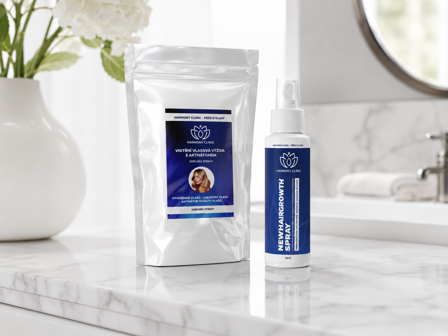 Výhodný balíček VLASOVÉ HNOJIVO - KERATIN RENEW PLUS & RENOHAIR MAX