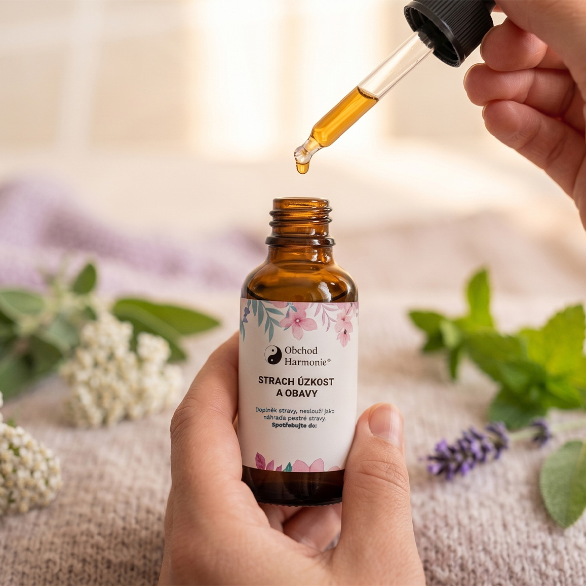 Směs strach, úzkost a obavy - Přírodní úleva 30 ml
