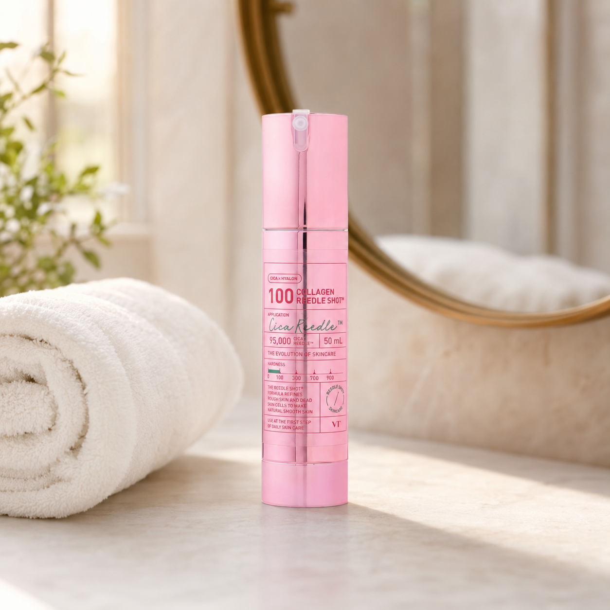 H-Clinic - Collagen Reedle shot 100 - mikrojehličkový booster se spikulemi - 50ml