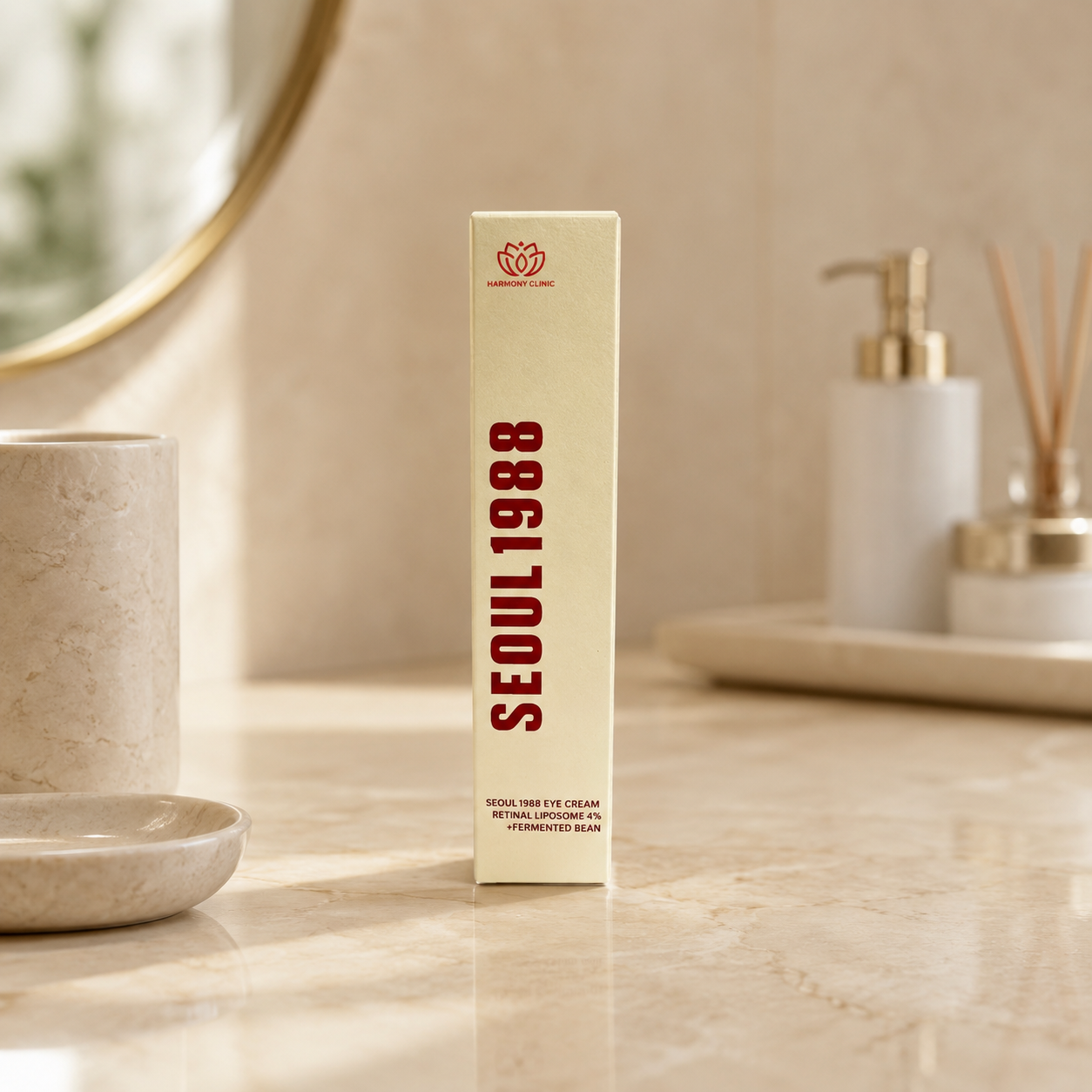 H-Clinic - SEOUL - Intenzivní krém pro oční okolí s retinální liposomy 4 % + fermentovanými boby - 30 ml