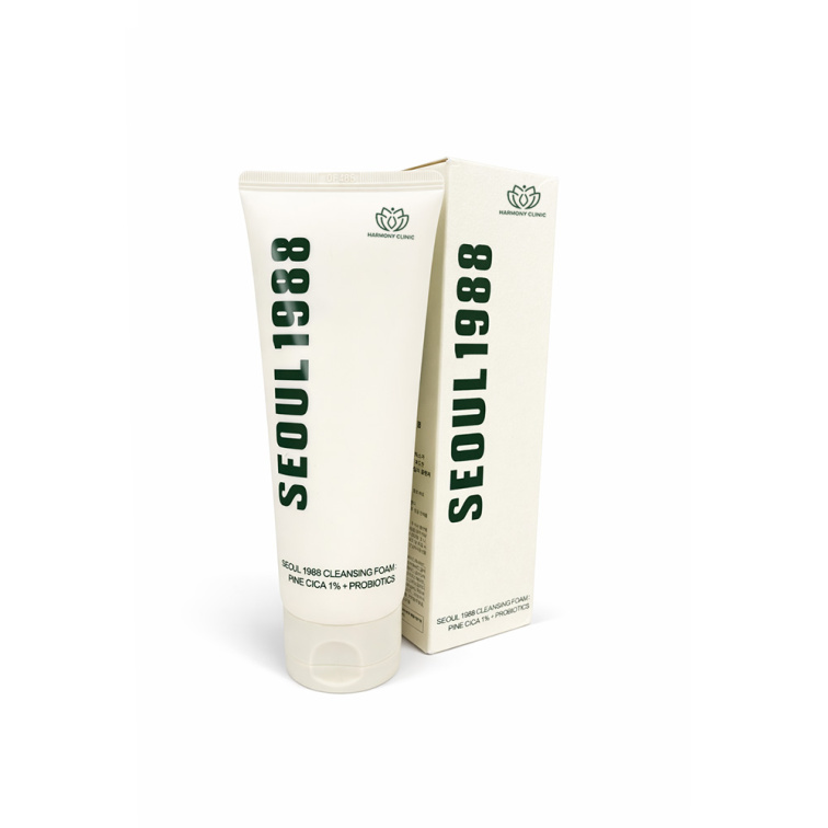 K-SECRET SEOUL 1988 Cleansing Foam – Pine Cica 1% + Probiotics (150 ml)